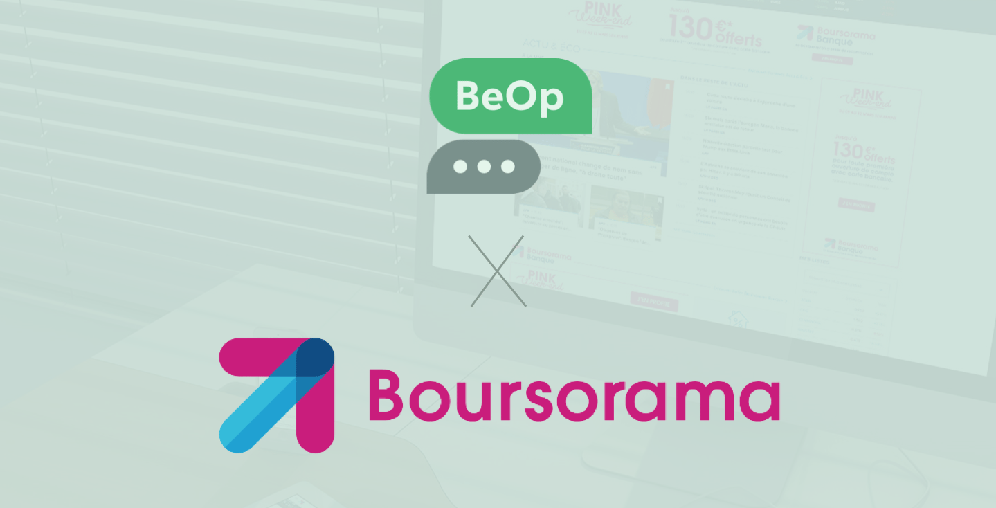 BeOp compte désormais Boursorama parmi ses nouveaux partenaires médias
