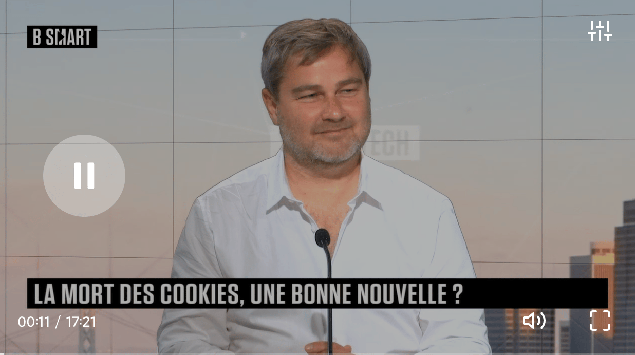 Louis Prunel sur B Smart : La mort des cookies, une bonne nouvelle ?