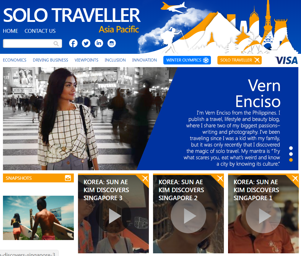Solo Traveller Website