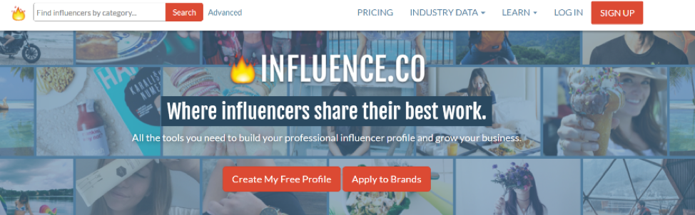 influence.co-website